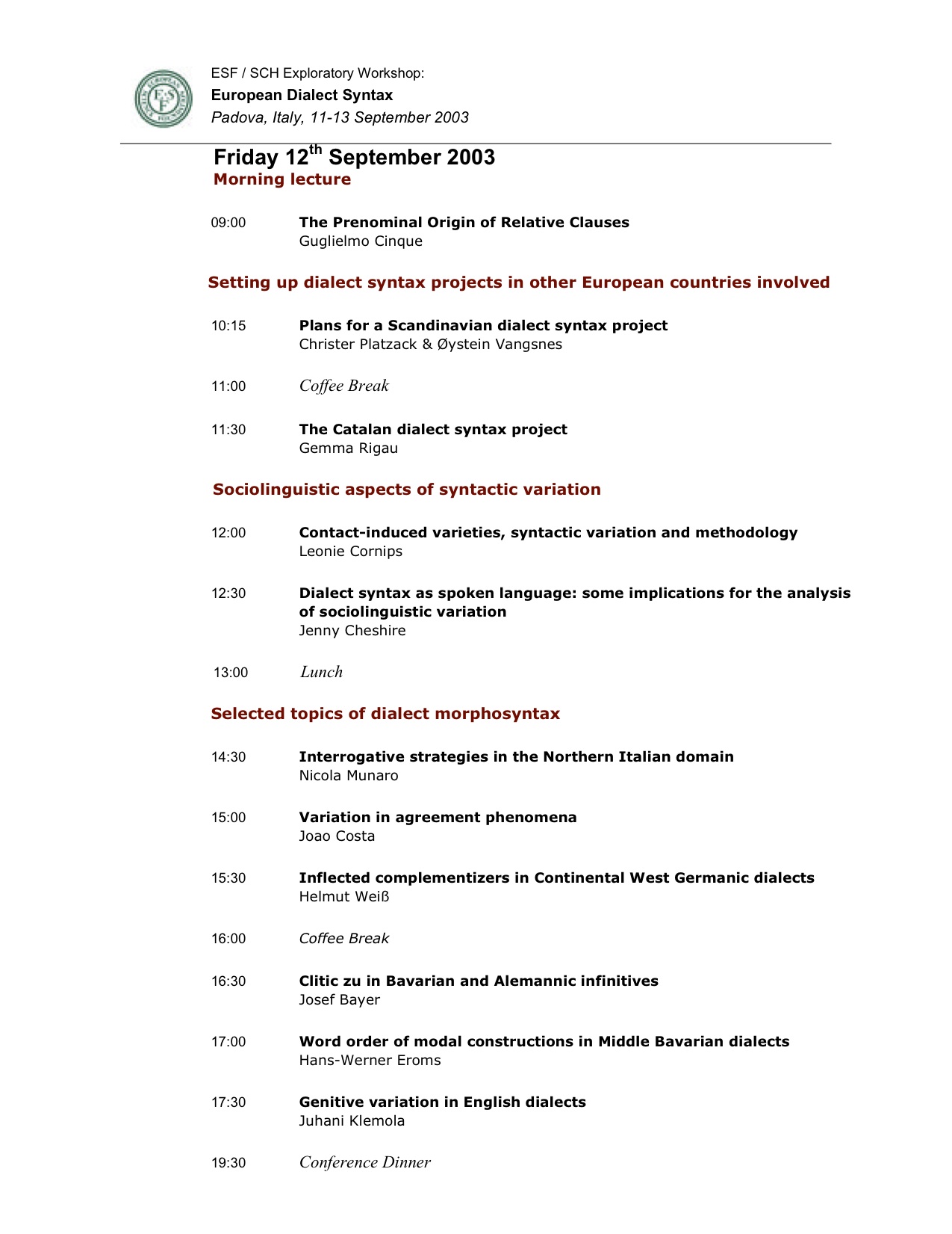 ESF Workshop Padua 2003(continued).jpg